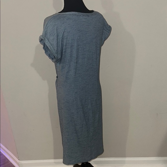 Jones New York Blue Ruched Sheath Dress - Picture 3 of 3